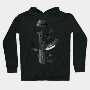 BLCK Machine gun & Ravens Hoodie